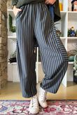 Sunday Morning 7/8 Barrel Pant Navy & Khaki