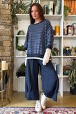Sunday Morning Relaxed Sweatshirt Navy & Denim