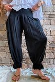 Sundaze Cheesecloth Bloomer Pant Black