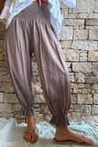Sundaze Cheesecloth Bloomer Pant Mocha