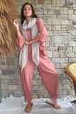 Sundaze Cheesecloth Bloomer Pant Soft Terracotta