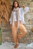Sundaze Cheesecloth Bloomer Pant Tuscan Sun