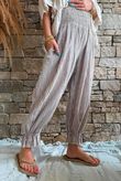 Sundaze Cheesecloth Chalk Stripe Bloomer Pant Calico