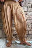 Sundaze Cheesecloth Chalk Stripe Bloomer Pant Tuscan Sun