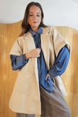  Tenby Claudia Cap Sleeve Coat Stone /9
