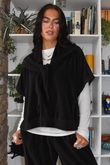 Terry B Hi Lo Tank Black