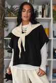 Terry B Hi Lo Tank Black