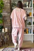 Terry B Hi Lo Tank Dusky Rose