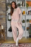 Terry B Hi Lo Tank Dusky Rose