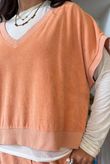 Terry B Hi Lo Tank Just Peachy