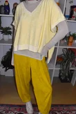 Terry B Hi Lo Tank Lemon