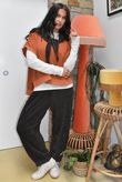 Terry B Hi Lo Tank Russet
