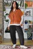 Terry B Hi Lo Tank Russet