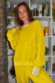Terry B Lantern Sleeve Sweatshirt Bamboo