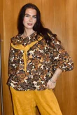 Terry B Neckerchief Mustard