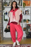 Terry B Neckerchief Raspberry
