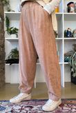 Terry B Relaxed Tapered Jogger Caramel