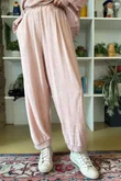 Terry B Relaxed Tapered Jogger Dusky Rose