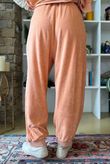 Terry B Relaxed Tapered Jogger Just Peachy