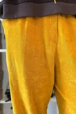 Terry B Relaxed Tapered Jogger Mustard