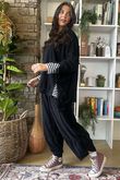 Terry Lite Chill Sweatshirt Black
