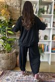 Terry Lite Chill Sweatshirt Black
