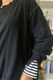 Terry Lite Chill Sweatshirt Black