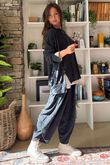 Terry Lite Chill Sweatshirt Charcoal