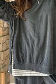 Terry Lite Chill Sweatshirt Charcoal