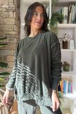 Terry Lite Chill Sweatshirt Khaki