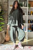 Terry Lite Chill Sweatshirt Khaki