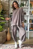 Terry Lite Chill Sweatshirt Mocha