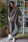 Terry Lite Chill Sweatshirt Mocha