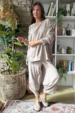 Terry Lite Chill Sweatshirt Stone