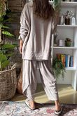 Terry Lite Chill Sweatshirt Stone