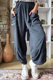 Terry Lite Shelby Pant Charcoal