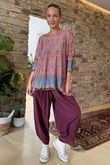 The Classic A Line Fine Knit Retro Bordeaux