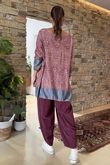The Classic A Line Fine Knit Retro Bordeaux