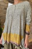 The Classic A Line Fine Knit Retro Khaki