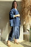 Dutton Denim Shacket Dark 