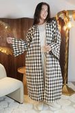 The Holland Longline Duster Jacket Chocolate