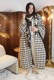 The Holland Longline Duster Jacket Chocolate