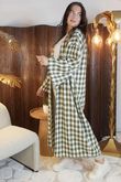 The Holland Longline Duster Jacket Olive