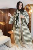 The Holland Longline Duster Jacket Olive