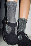 The Mary Jane Suedette Clog Black