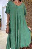 The Riviera Swing Dress Emerald 