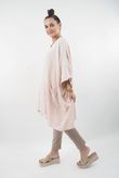 The Sicily Oversized Pocket Panel Top Blush 