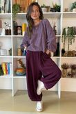 The Terry B Bloom Pant Beetroot