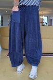 The Terry B Bloom Pant Navy