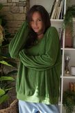 The Terry B Classic Sweatshirt Olive